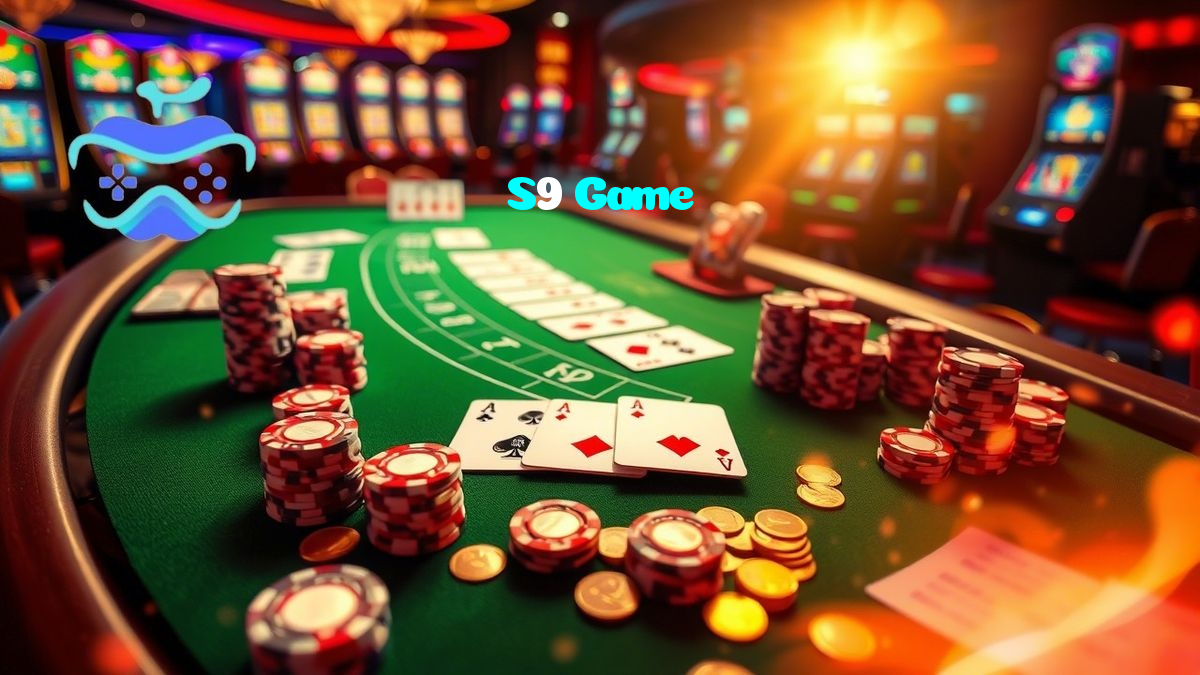 S9 Game casino presented on mobile device in Pakistan with slots and live games